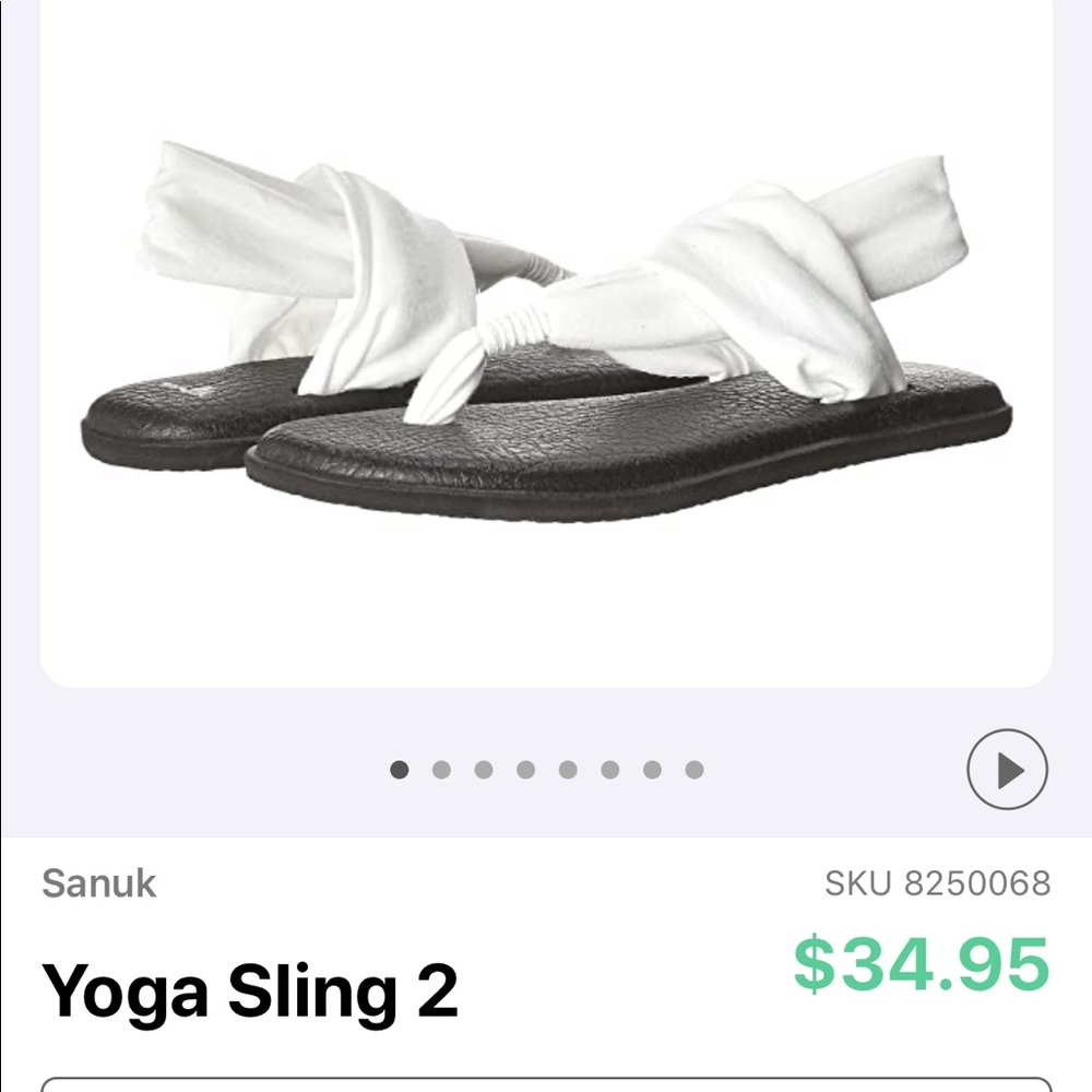 Sanuk yoga sling